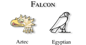 Falcon glyph